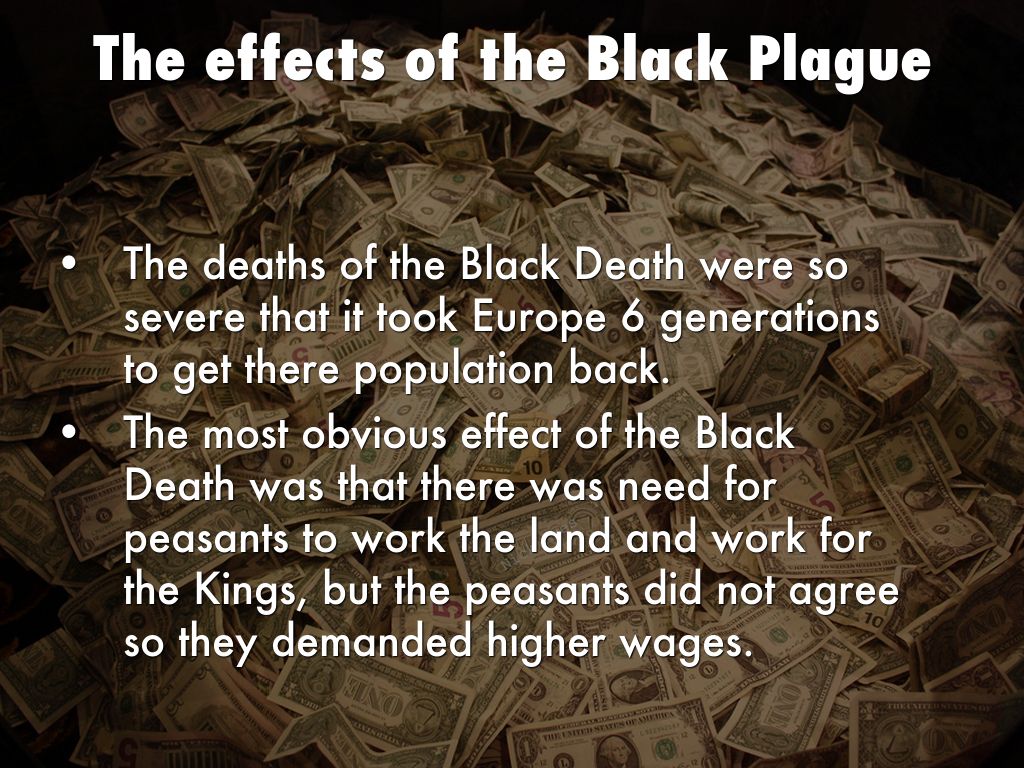 Effects Of The Black Death On The