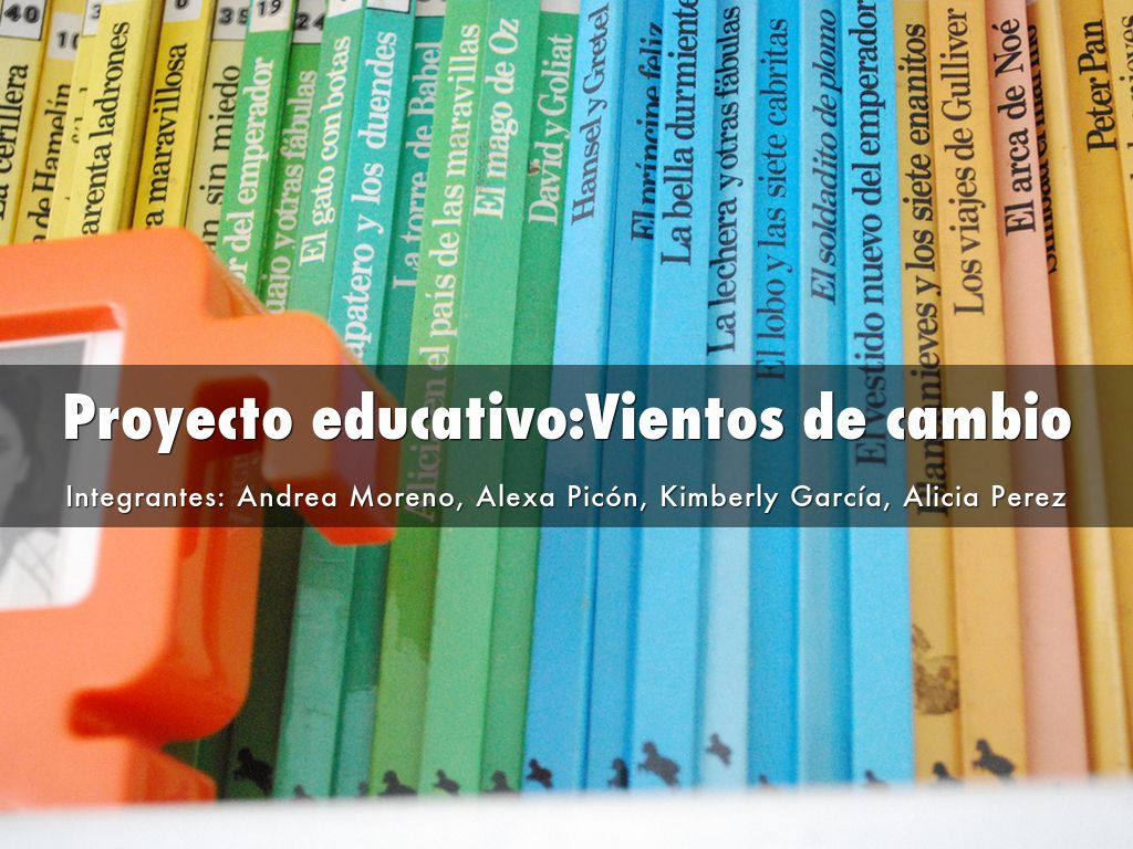 Proyecto educativo:Vientos de cambio