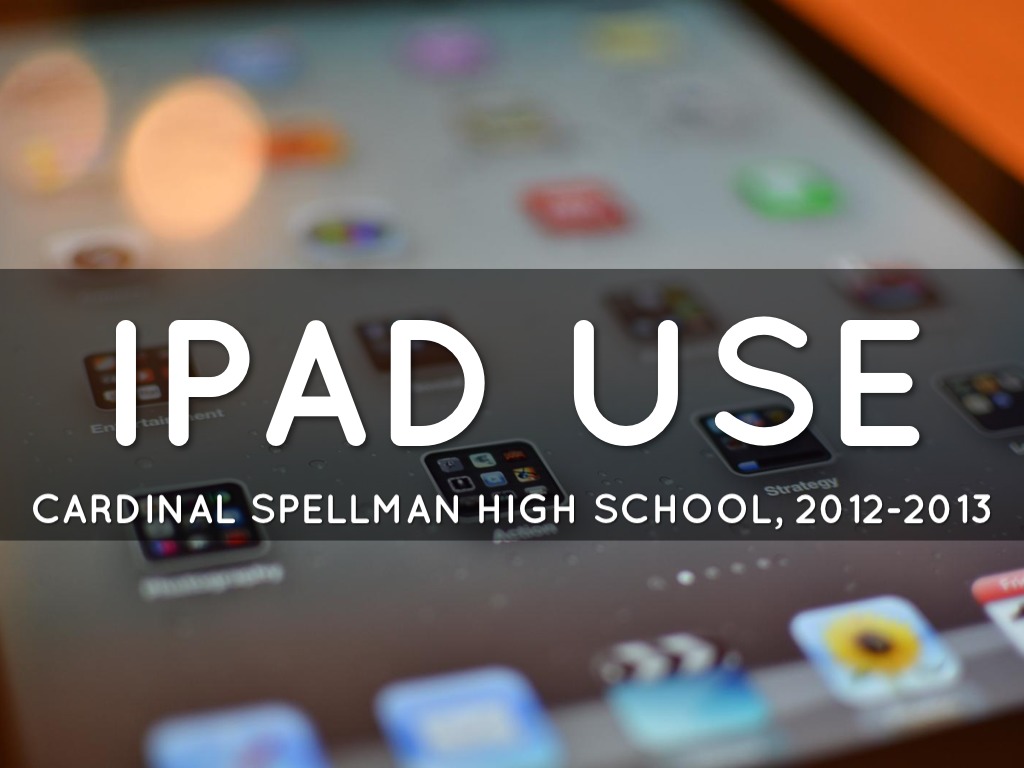 CSHS iPad Info