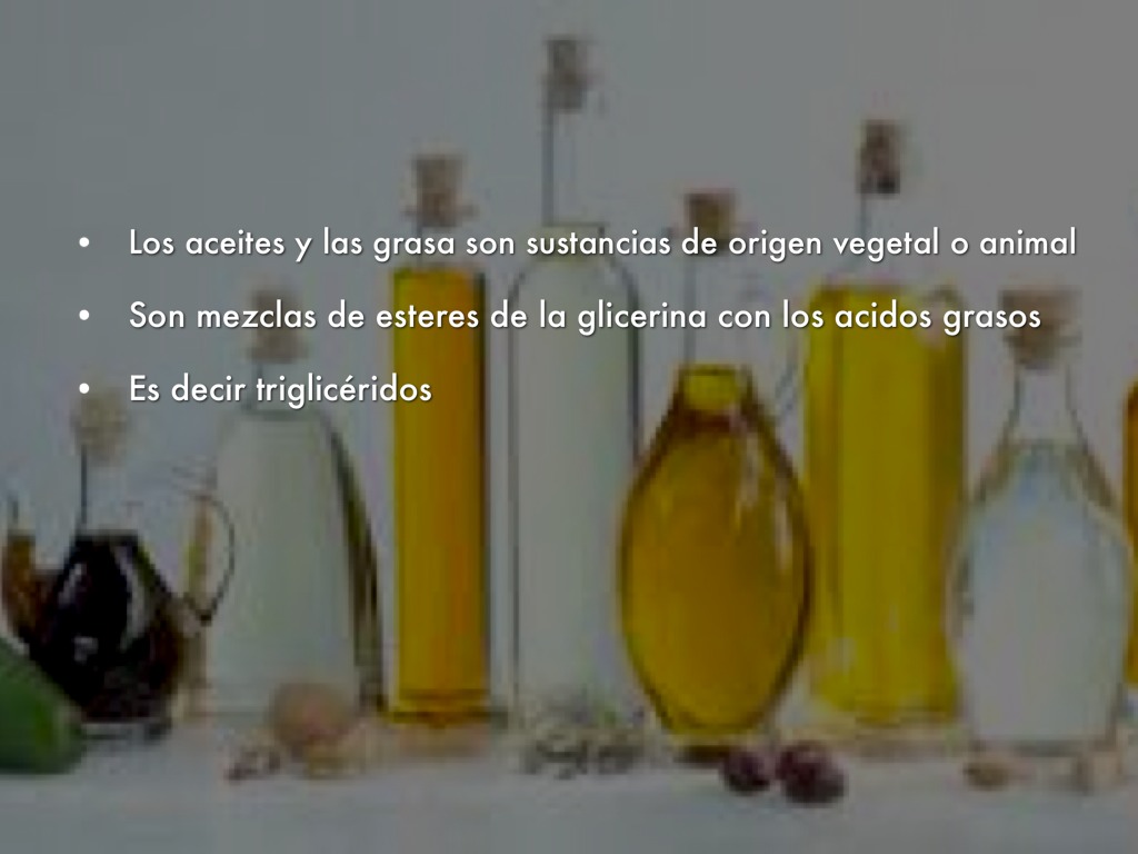 Aceite Y Grasa Diferencia 