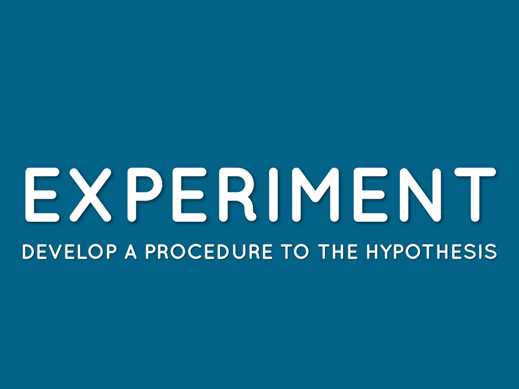 Scientific method