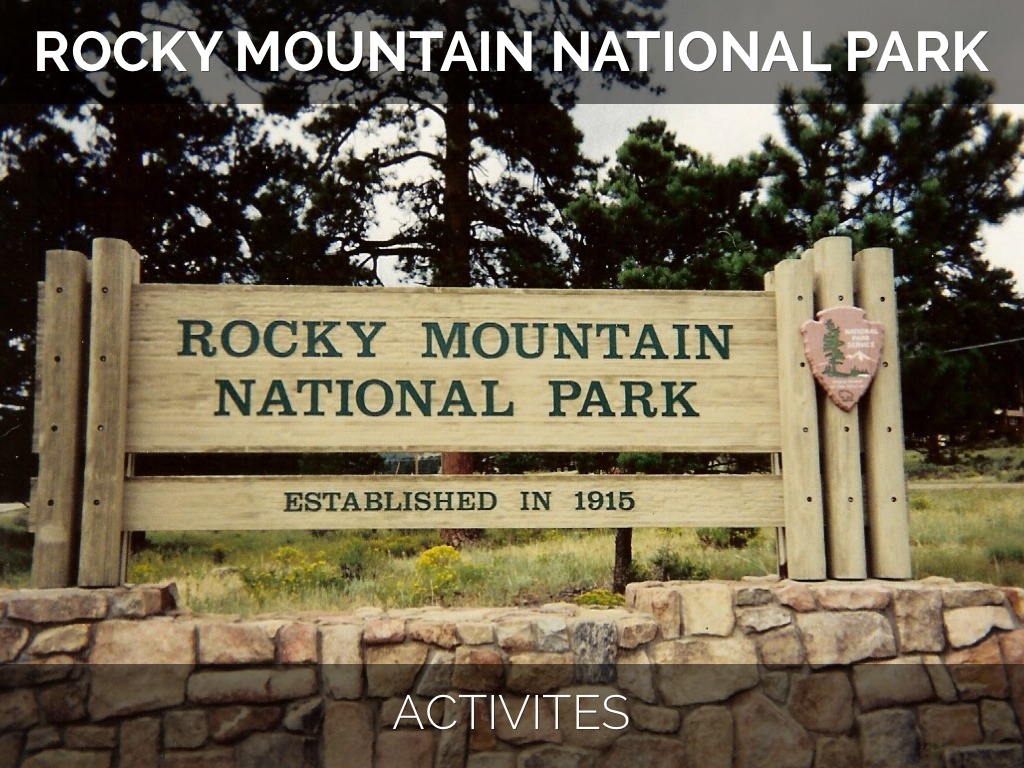 Rocky Mountain National Park Activities