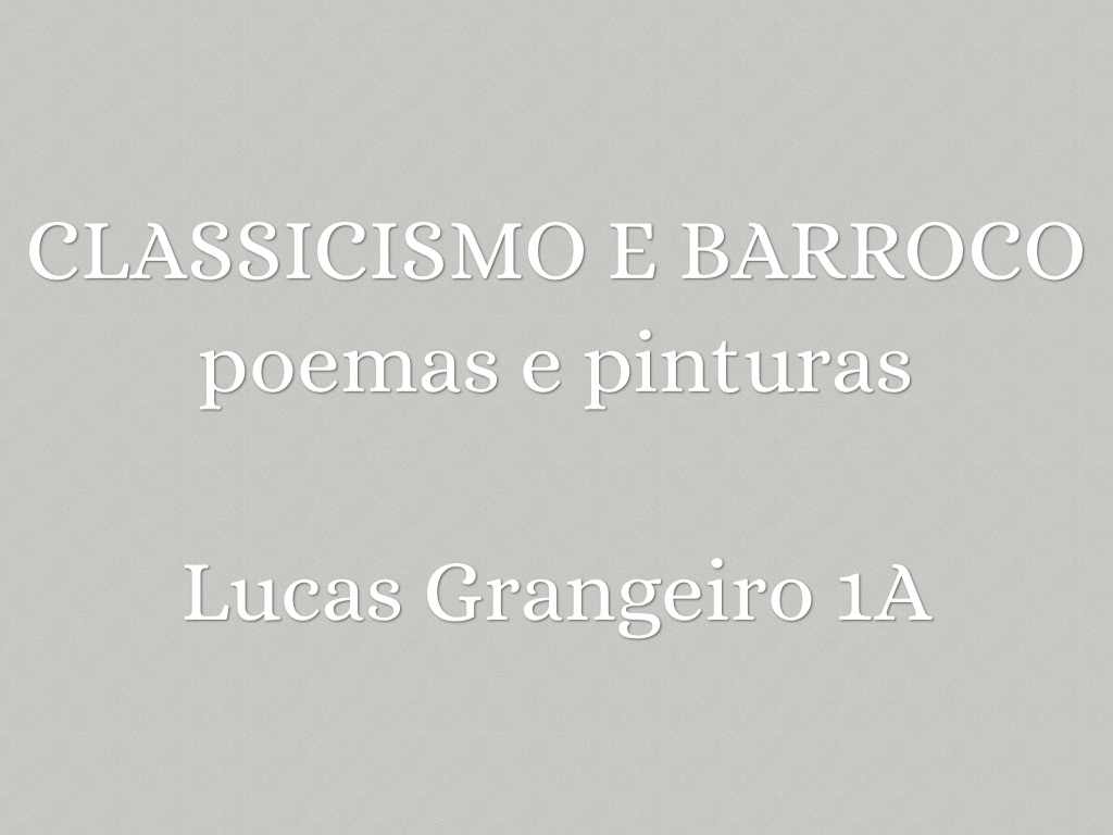 Quadro renascentista