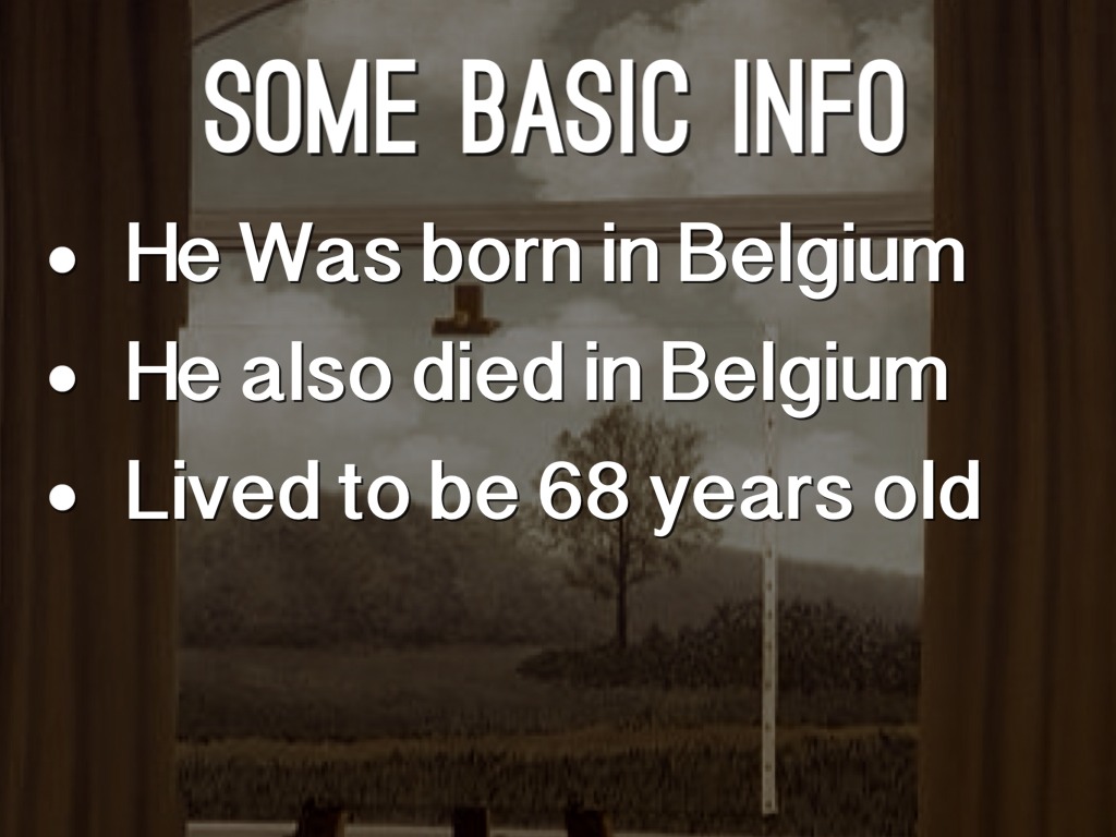 René Magritte by Holly Leister