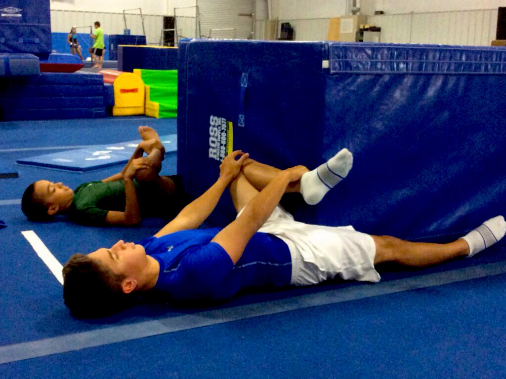 Knees & Heel Don't Let Growing Pains Stunt Gymnastics