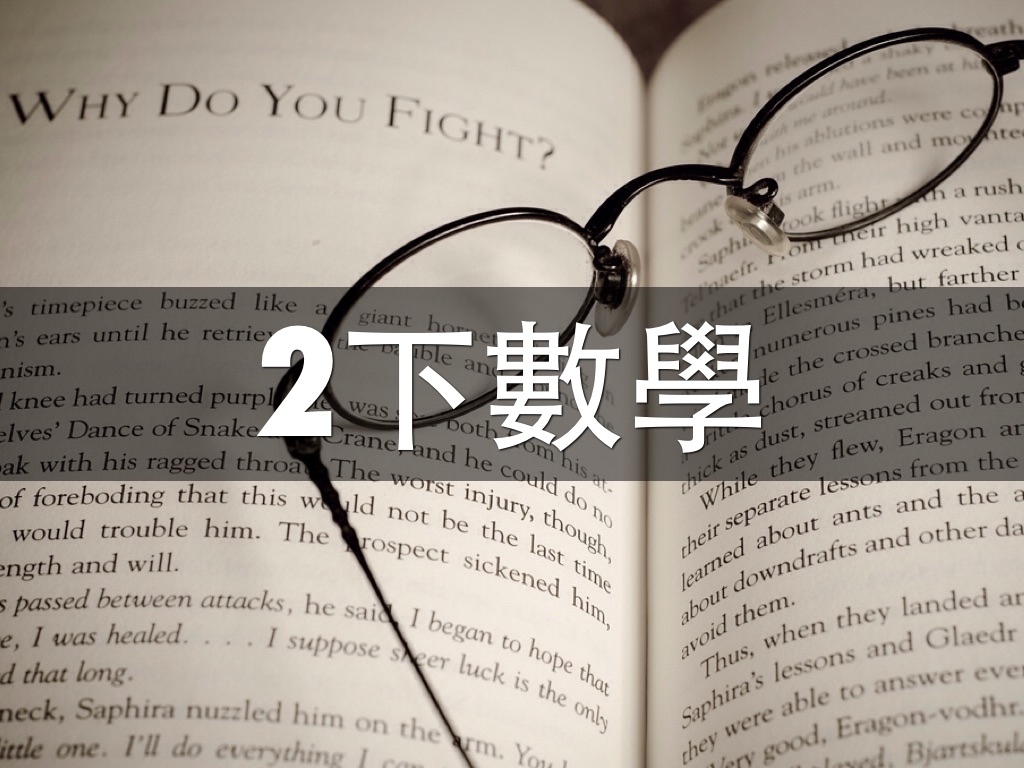 數學2下（二元一次）