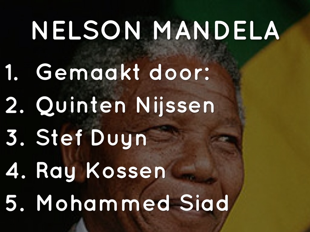 Nelson Mandela