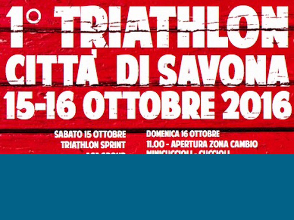 1^TRIATHLON CITTÀ DI SAVONA