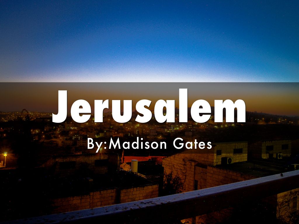 Jerusalem