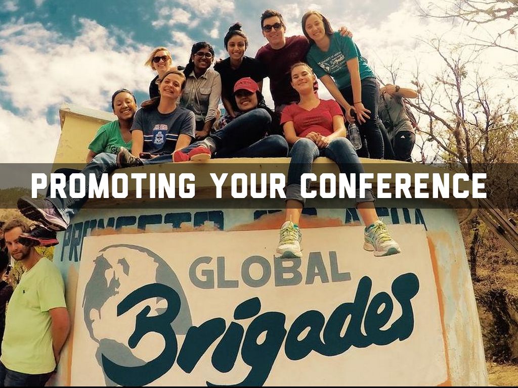 Promoting your conference