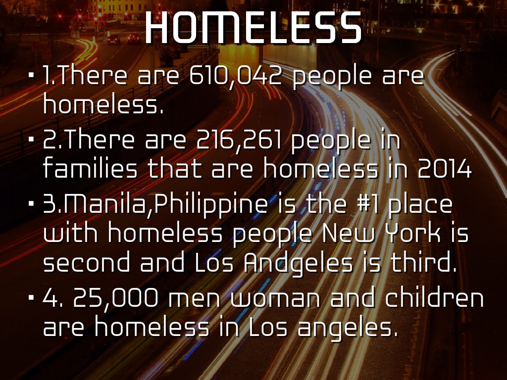 Homeless Project