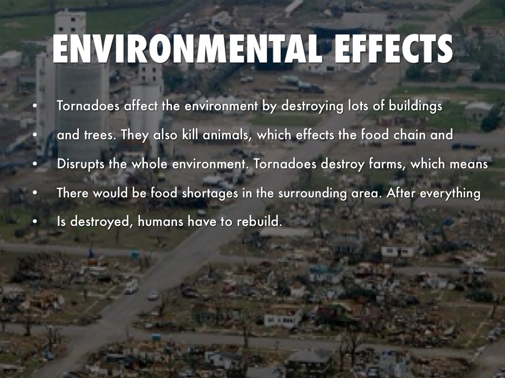 Tornado cause and effects