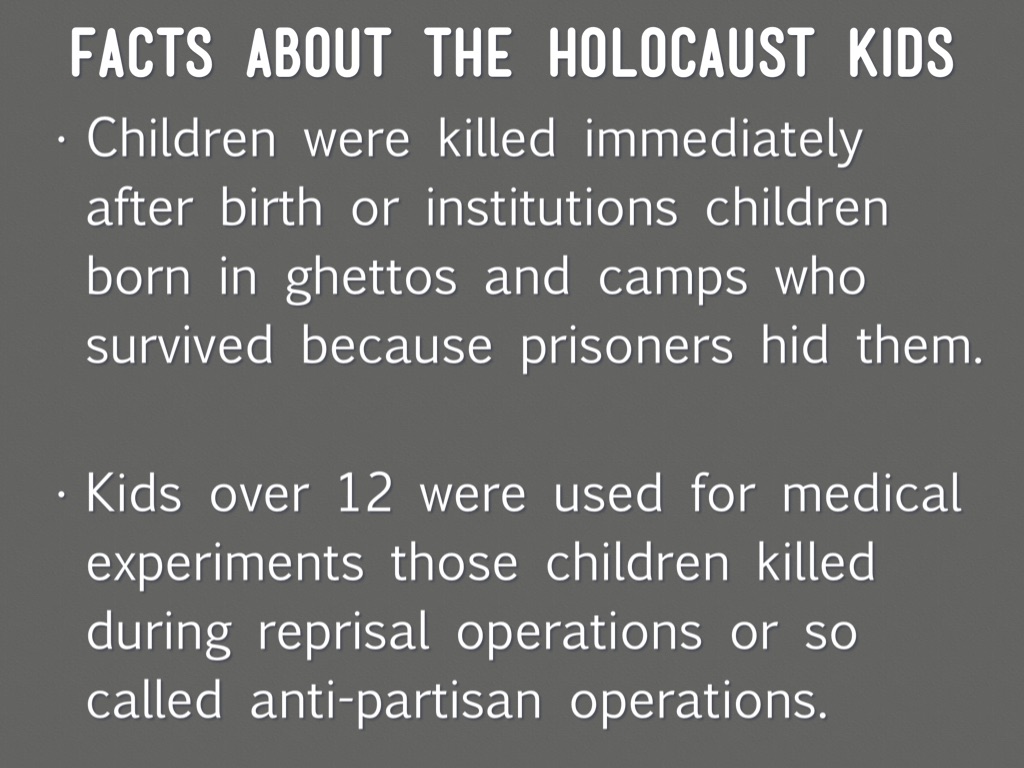 Rashanelle McDonald- Children of The Holocaust by