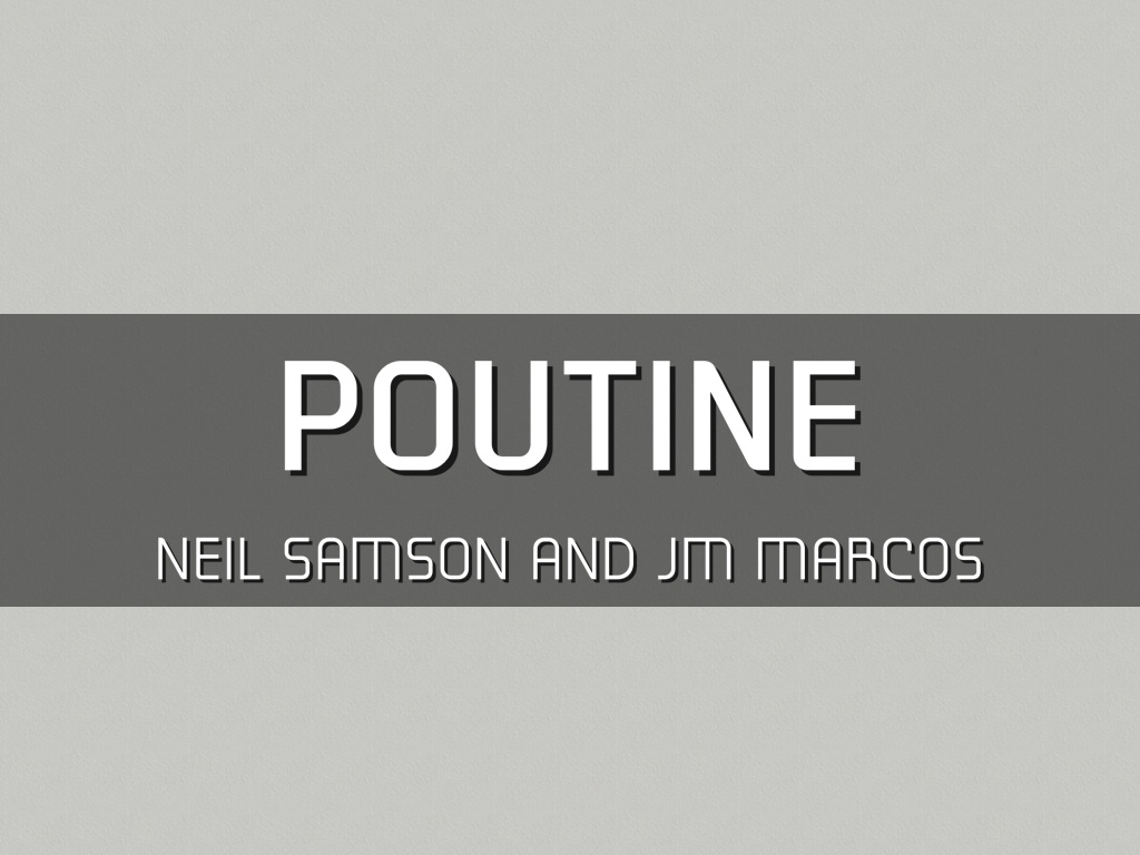 Poutine