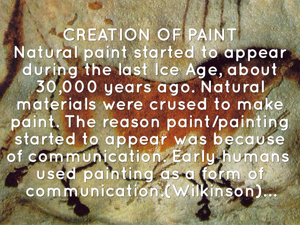 History Of Paint by Katy K