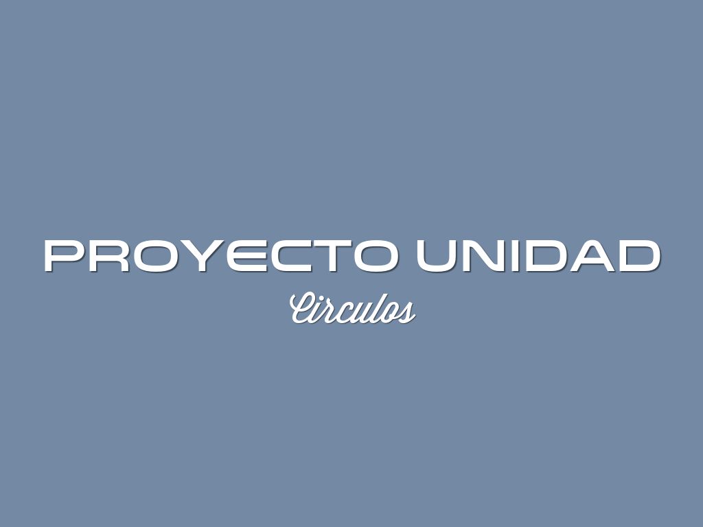 Proyecto Unidad