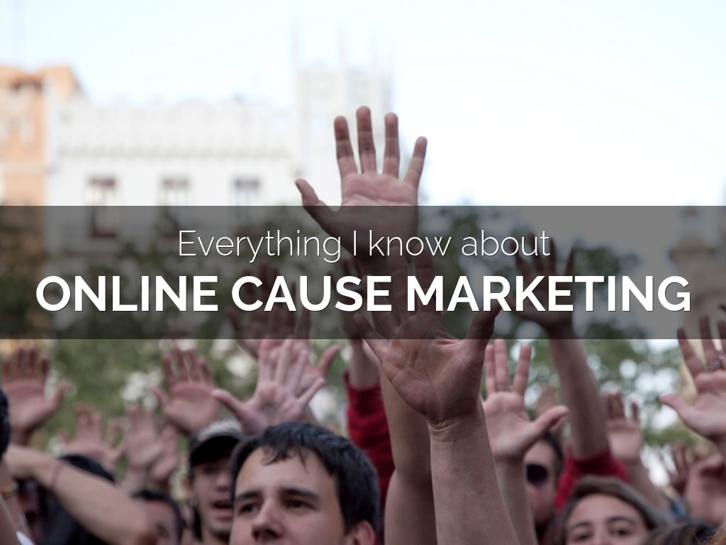 Online Cause Marketing
