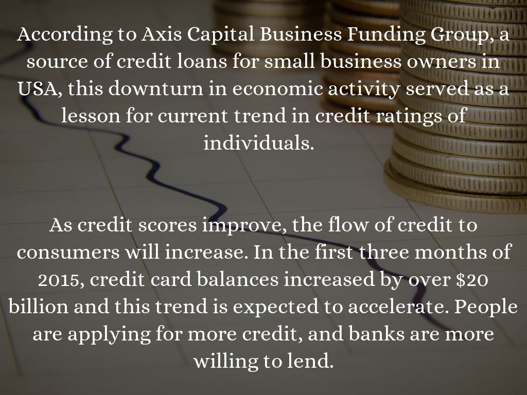 Axis Capital Funding Improvement in Credit Scores by