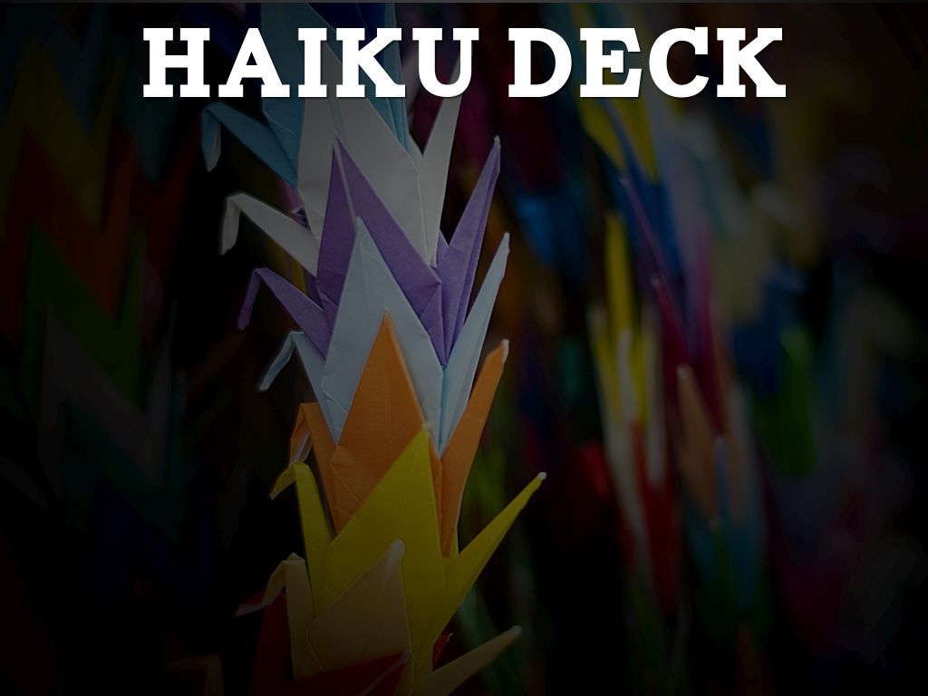 Was ist Haiku Deck?