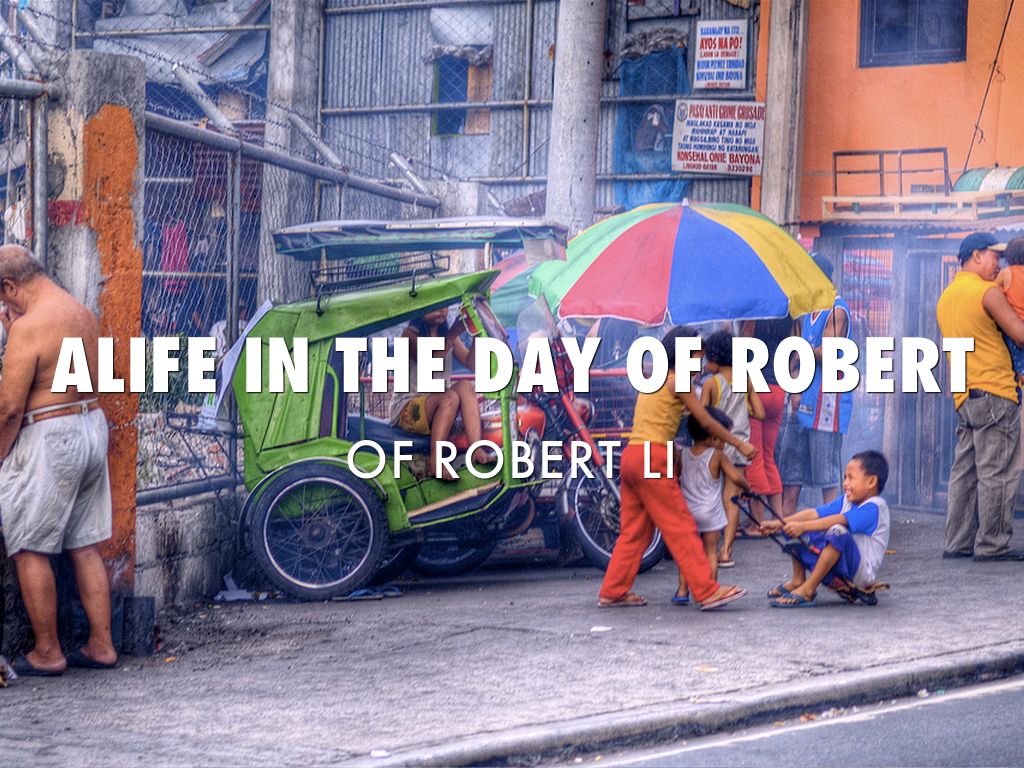 A Life In The Day Of Robert 