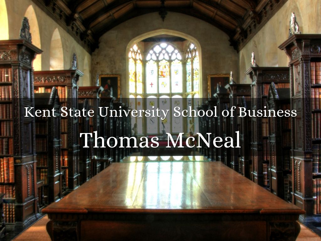 Kent State University School of Business by Thomas