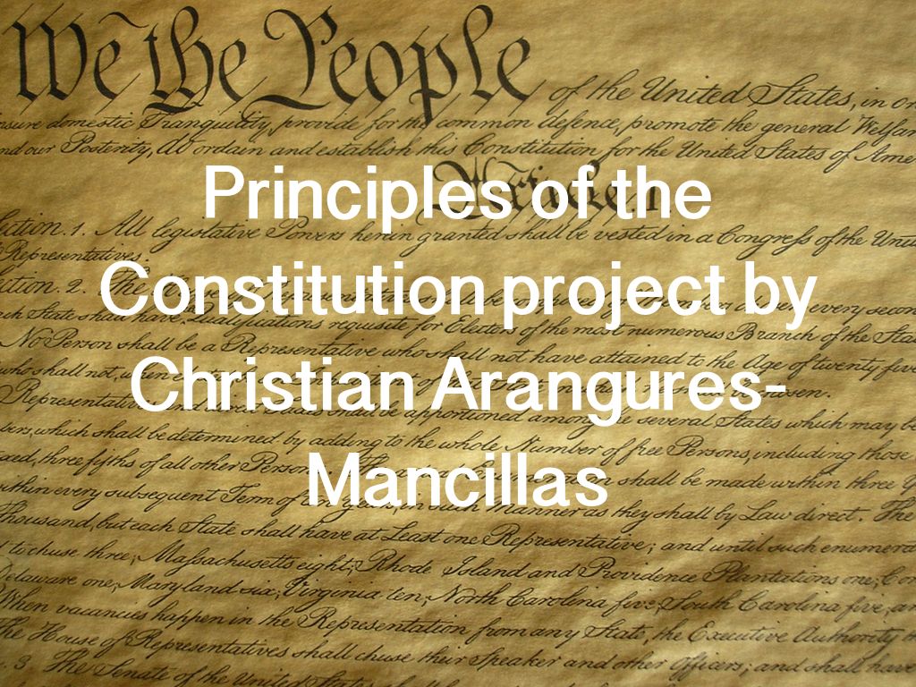 Principles Of Democracy 