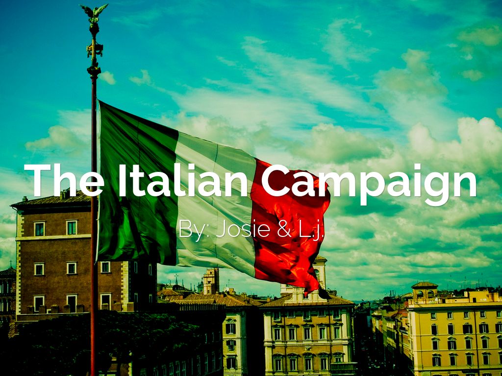The Italian Campaign