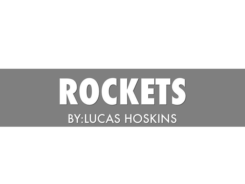 Newton's 3rd Law On Rockets