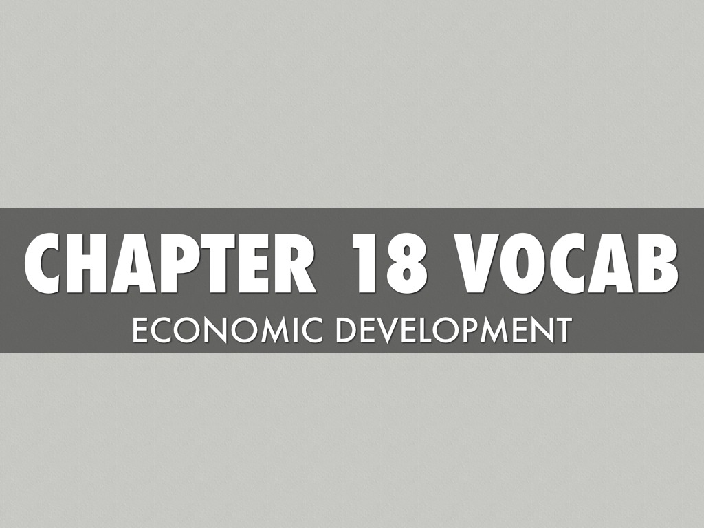 Chapter 18 Vocab