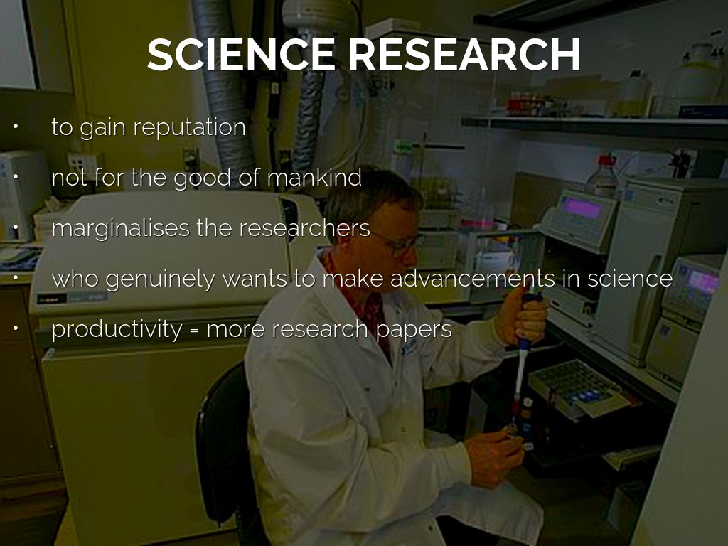 Problem with science by Sandra Teng