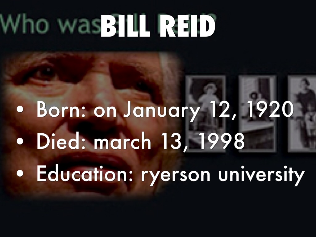 Bill Reid