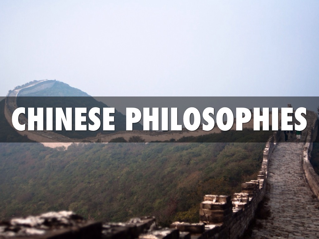Chinese Philosophies 