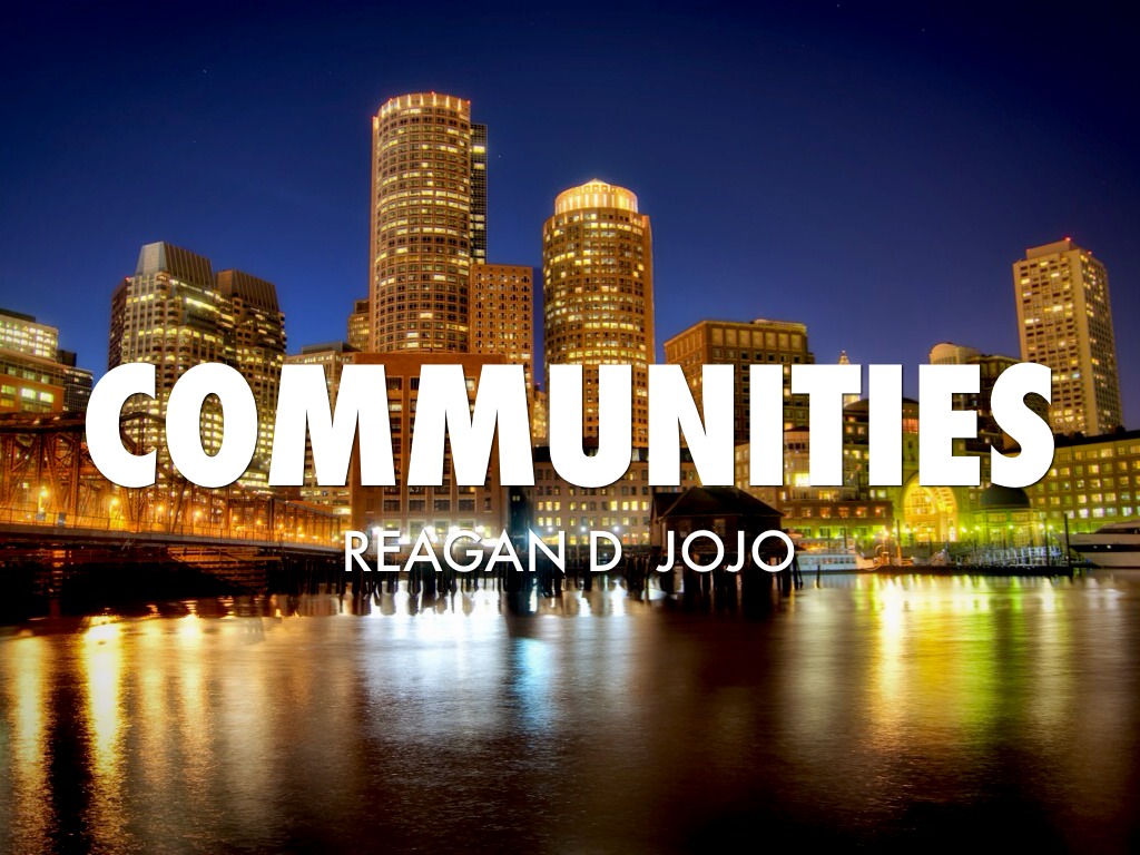 COMMUNITIES