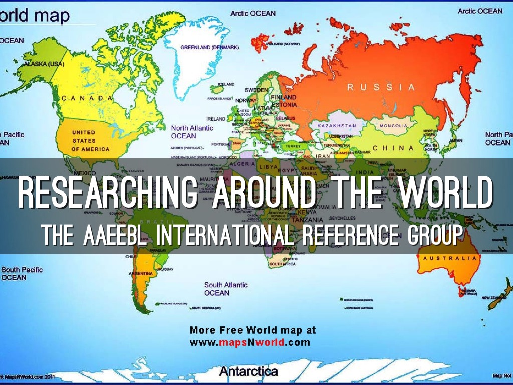 Researching Around The World by Kathryn Coleman