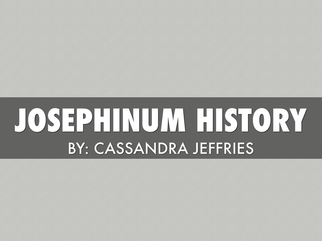 Josephinum History