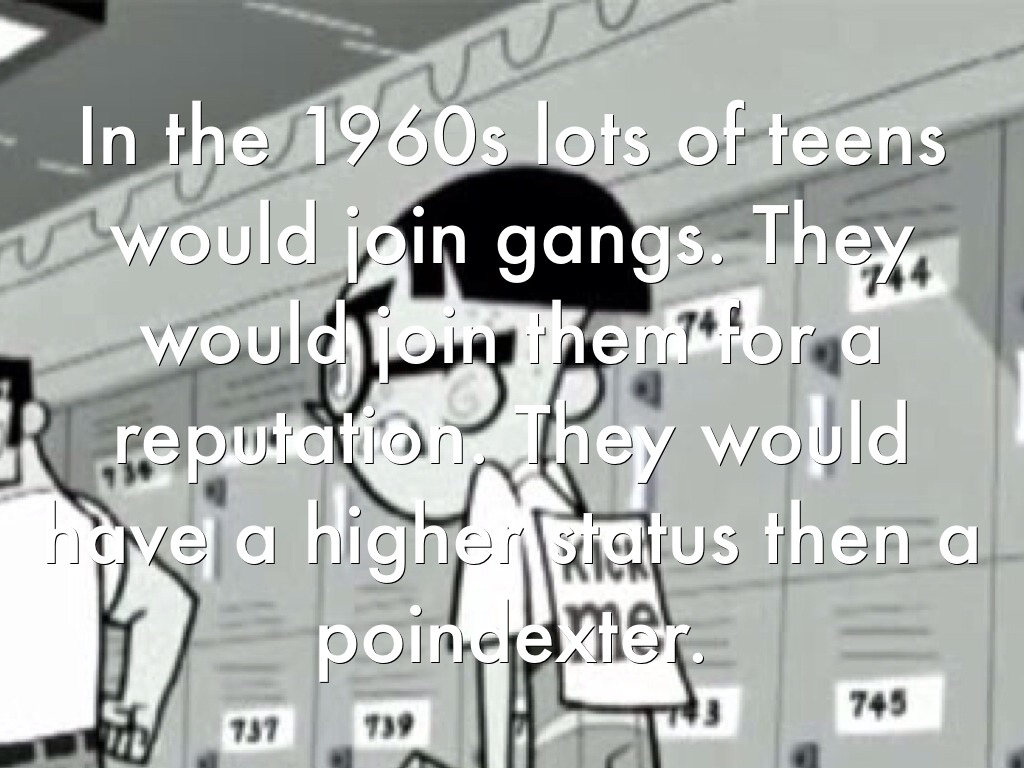 why do teenagers join gangs