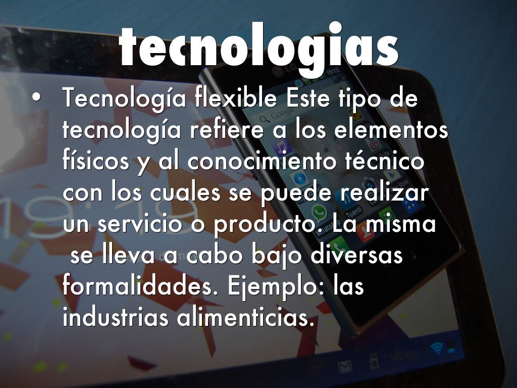 tecnologias