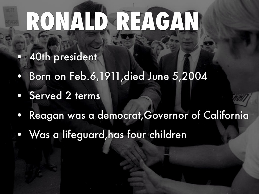 Ronald Reagan