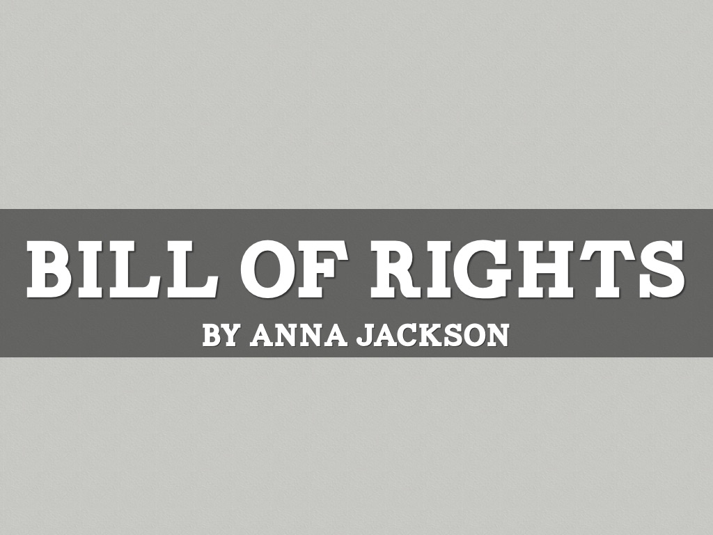 Bill Of Rights Poem