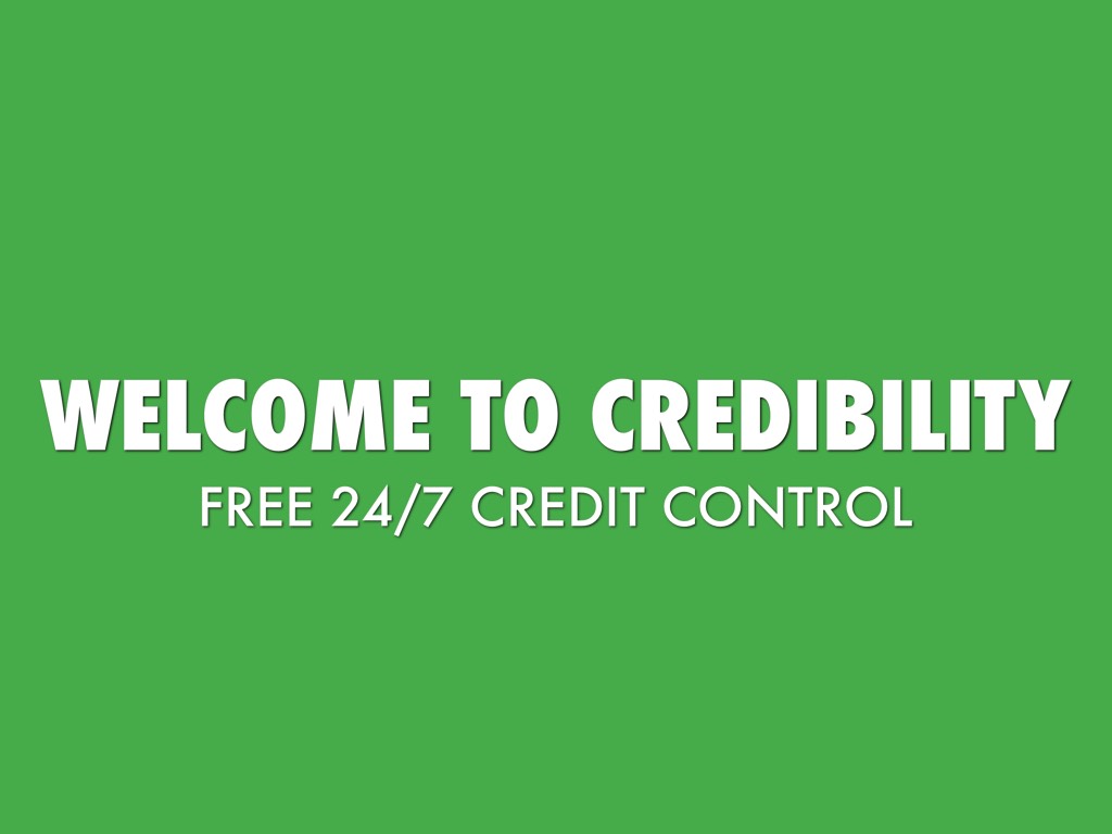 Credibility Free 24/7 Credit Control