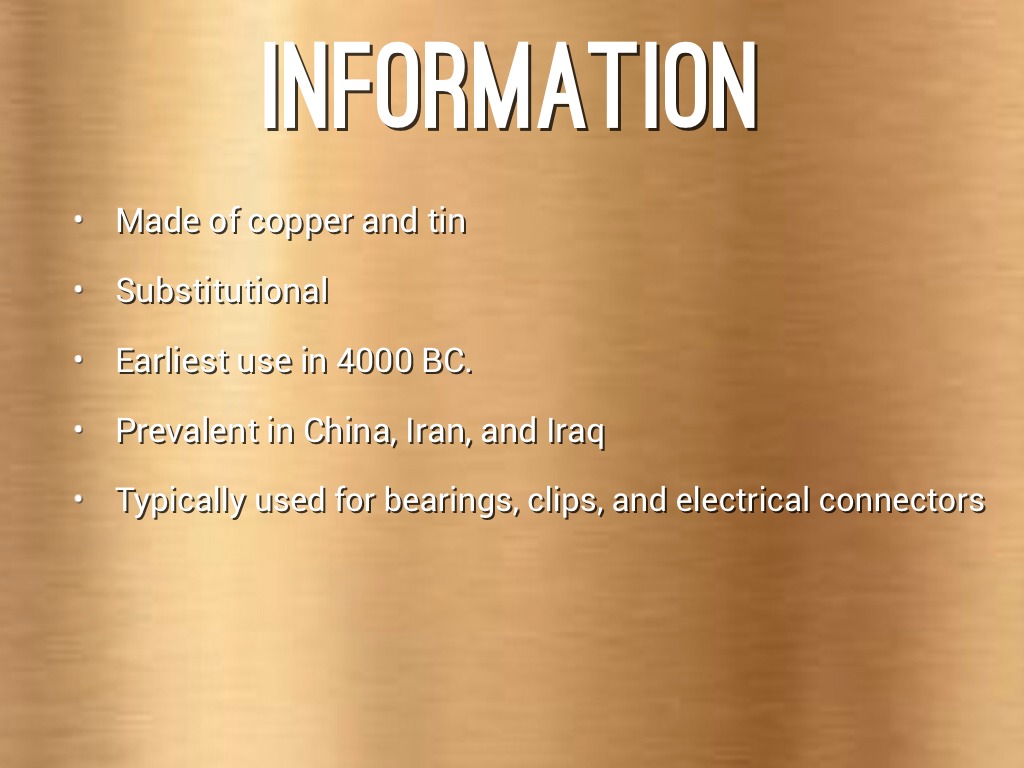 Bronze Chemistry Project by Scott Rouse