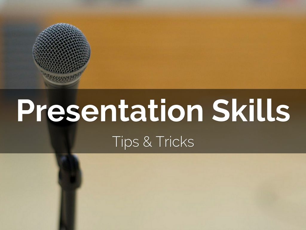 Presentation Skills