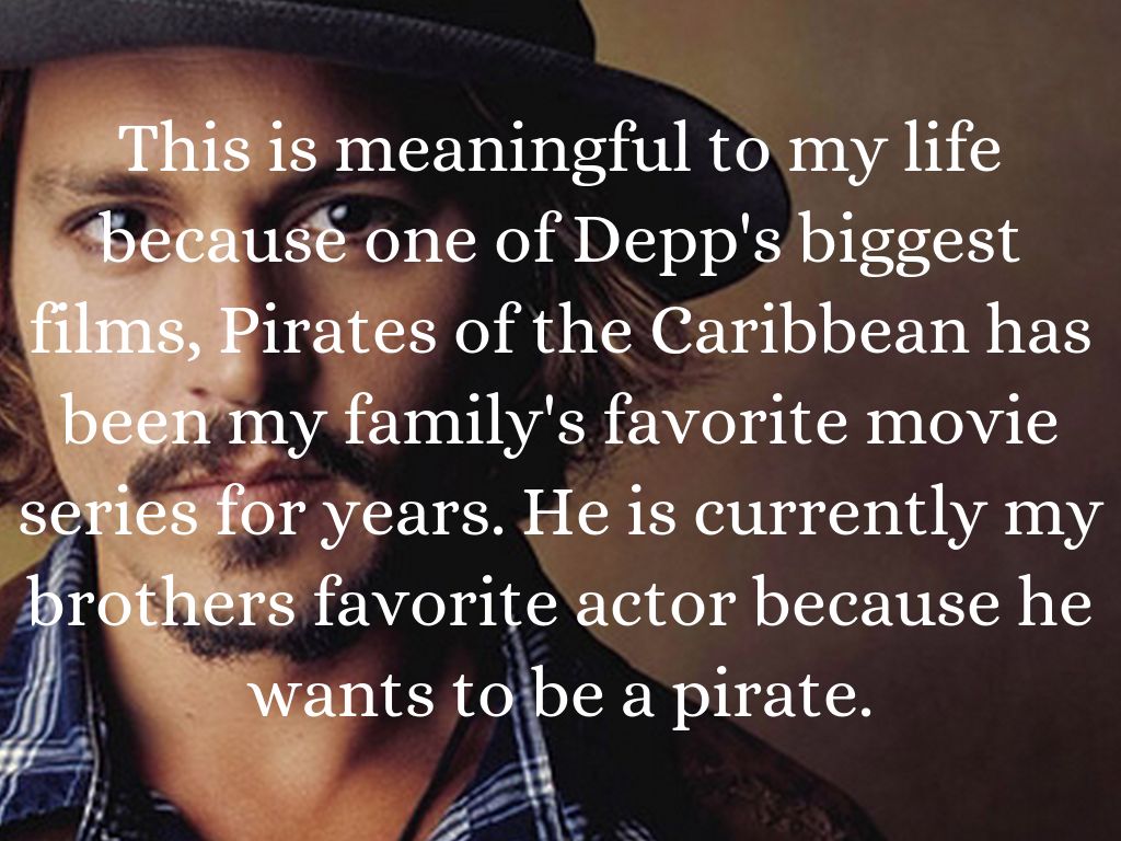 Johnny Depp by Alyse Padgett Johnny Depp by Alyse Padgett