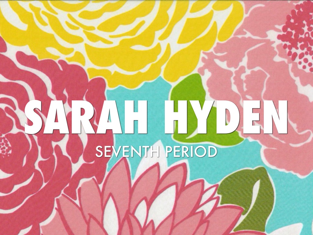 Sarah Hyden, 7th