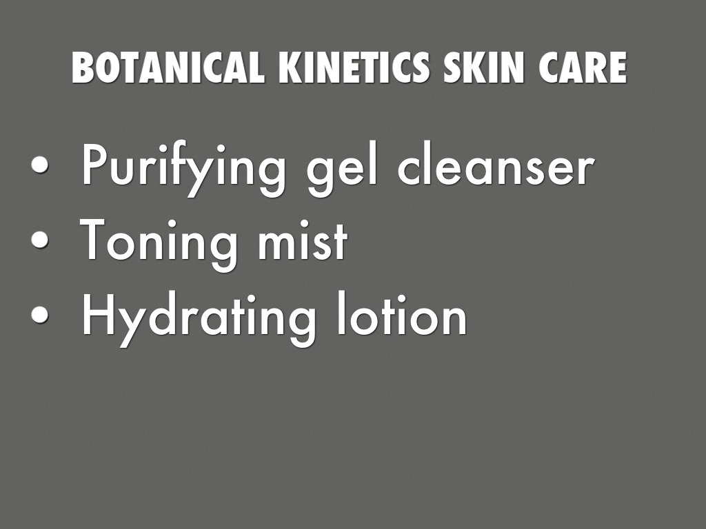 Botanical Kinetics Skin Care