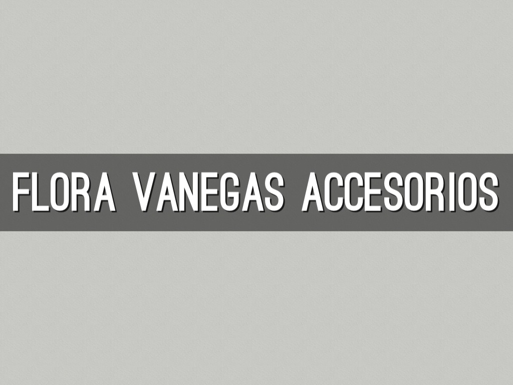 Flora Vanegas Accesorios