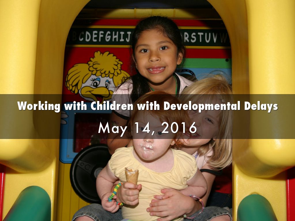 Working with Children with Developmental Delays