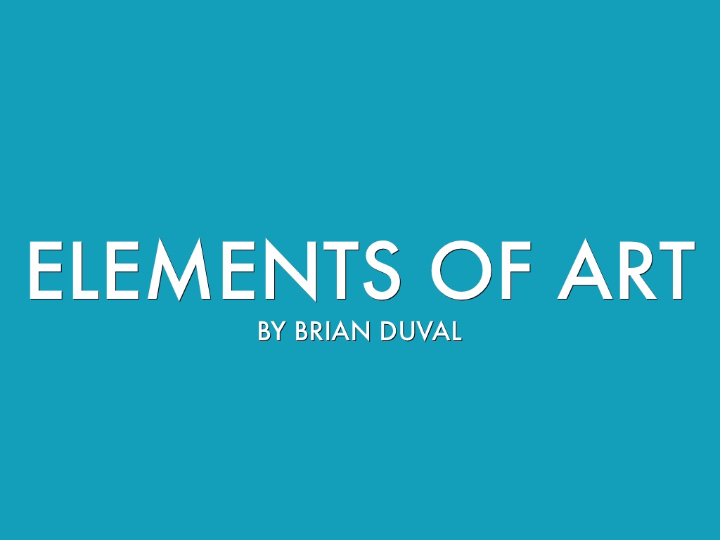 Elements Of Art 