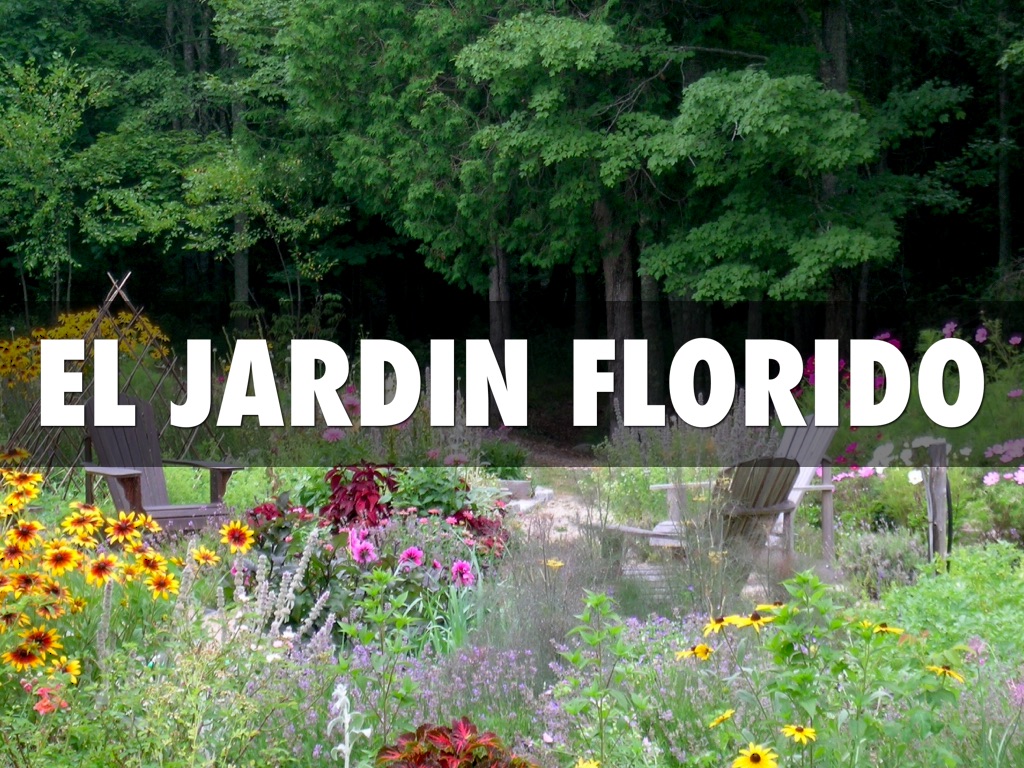 jardin florido