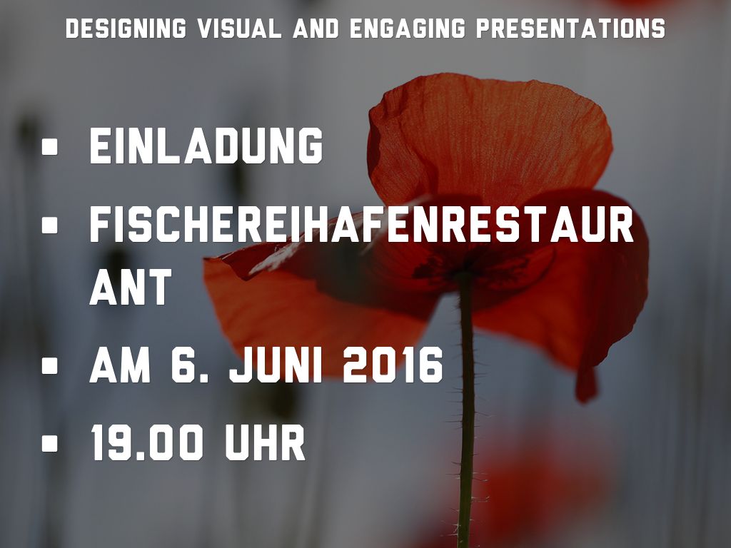 Kopie von Designing Visual and Engaging Presentations
